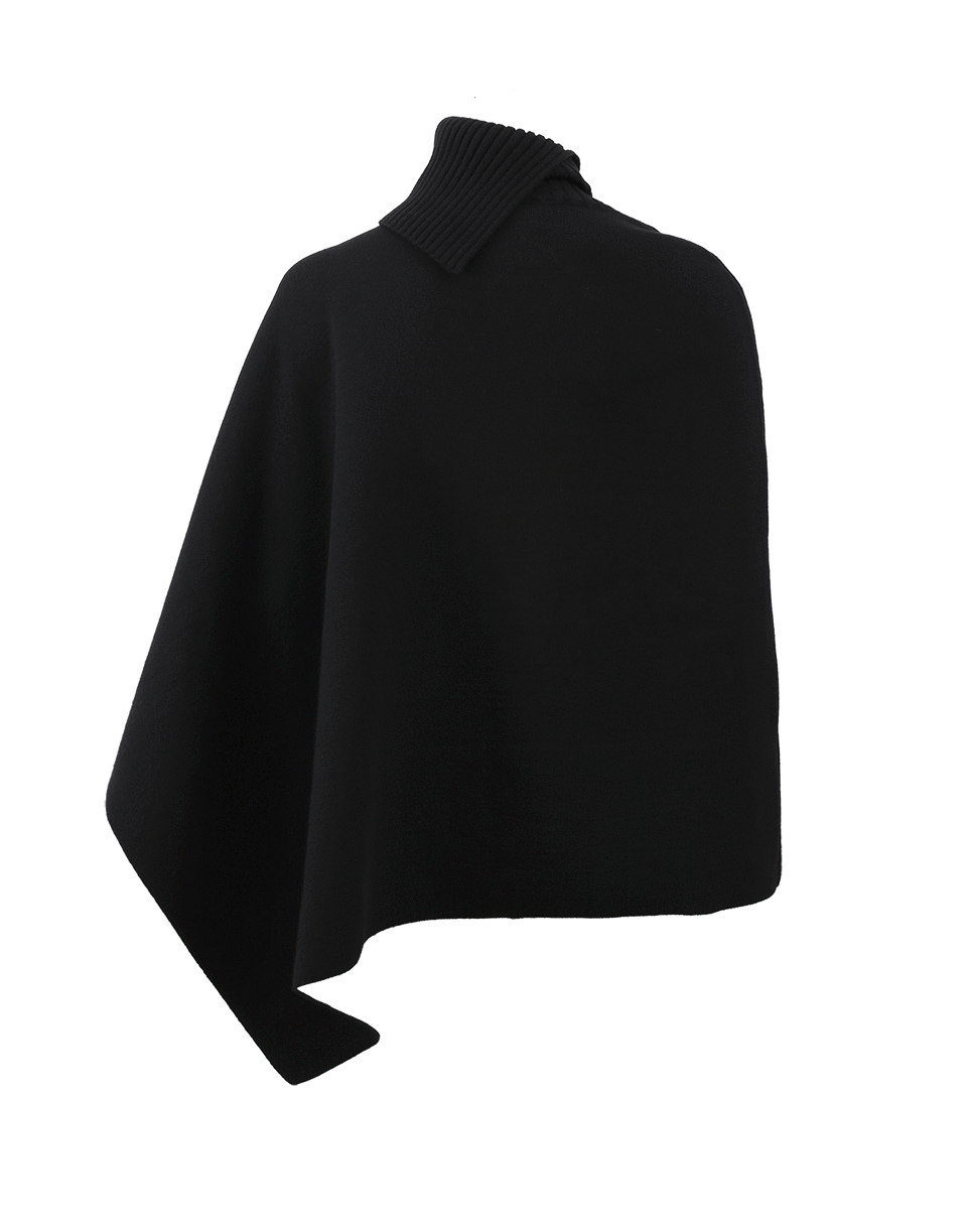 MARNI-Ribbed Neck Poncho-