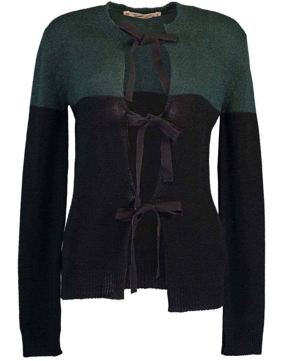 MARNI-Tie-Fastening Cardigan-