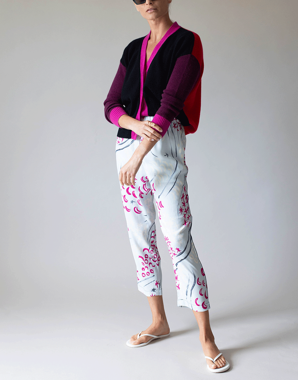 MARNI-Colorblock Boyfriend Cardigan-