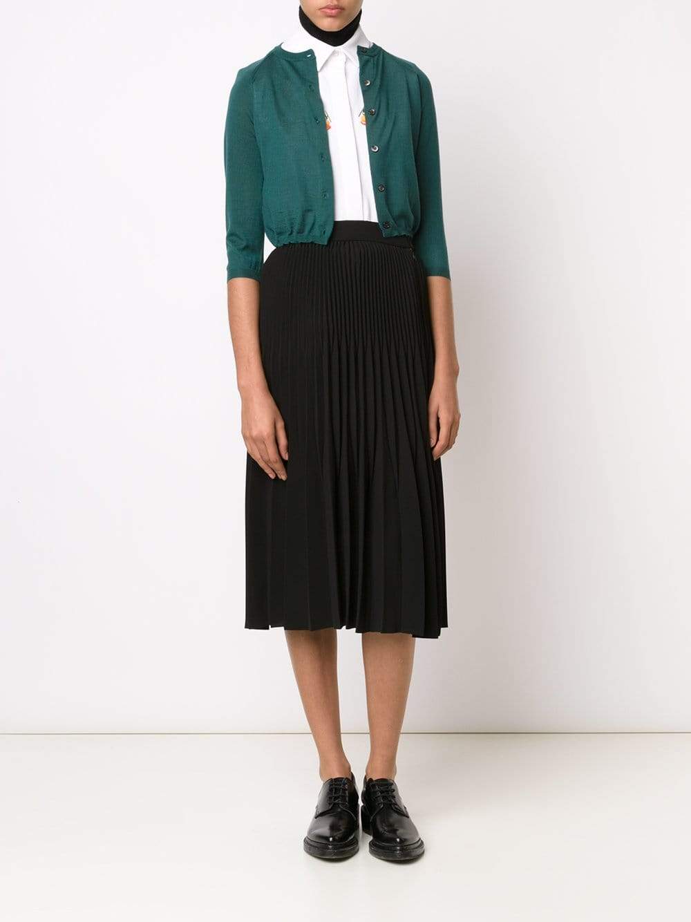 MARNI-Cropped Button Cardigan-