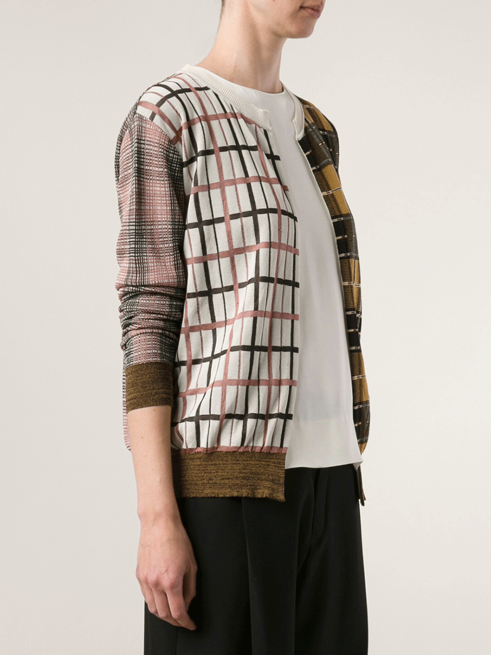 MARNI-Patchwork Cardigan-