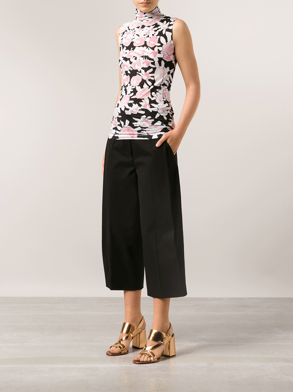 MARNI-Printed Turtleneck-