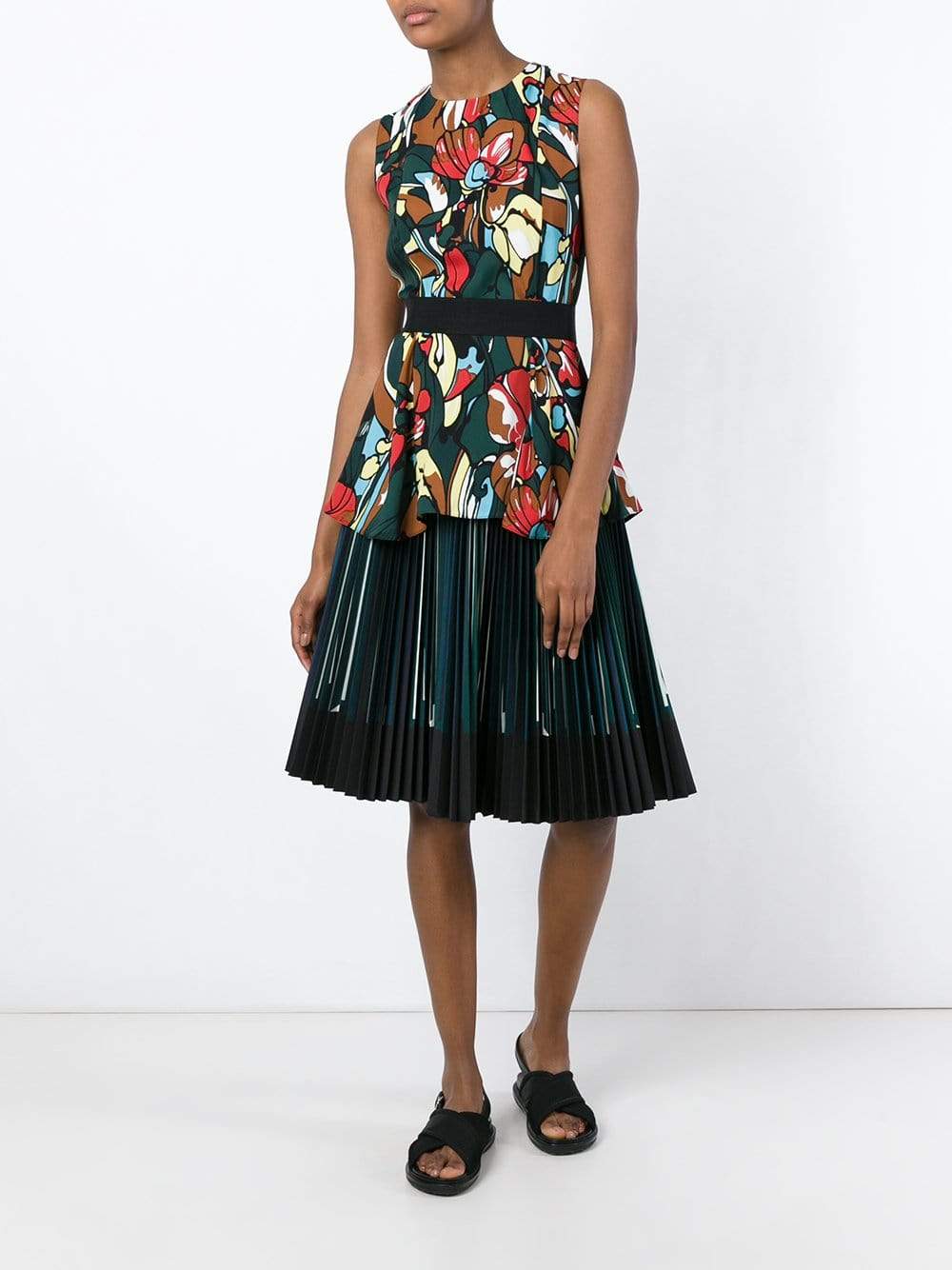 MARNI-Lectric Peplum Top-