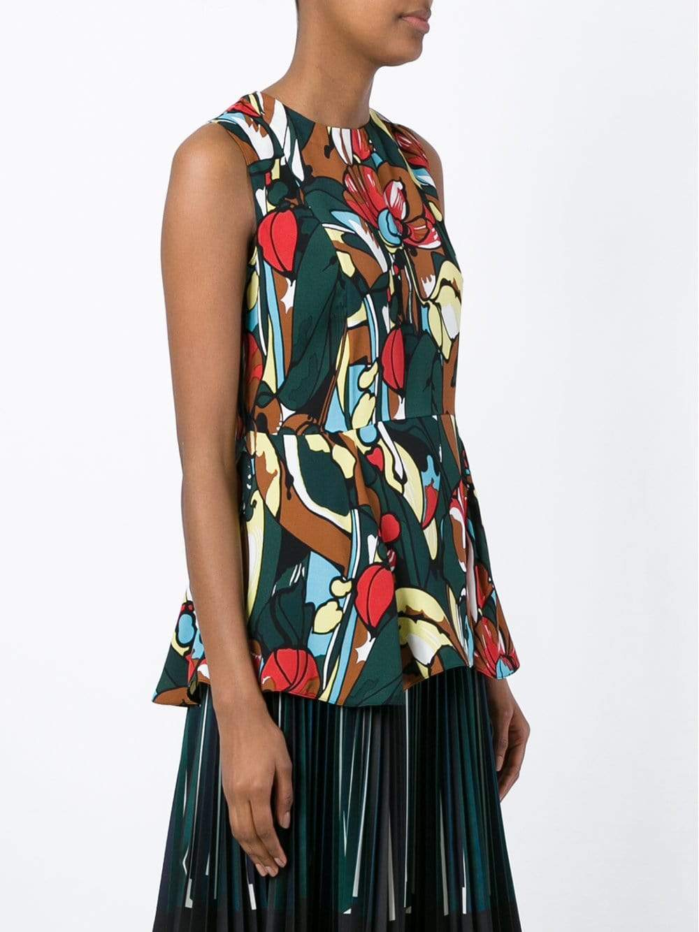 MARNI-Lectric Peplum Top-