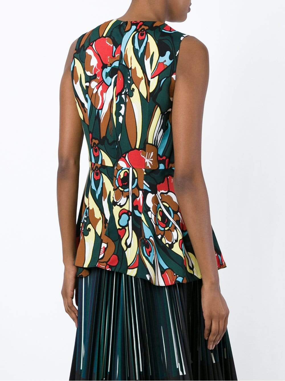 MARNI-Lectric Peplum Top-