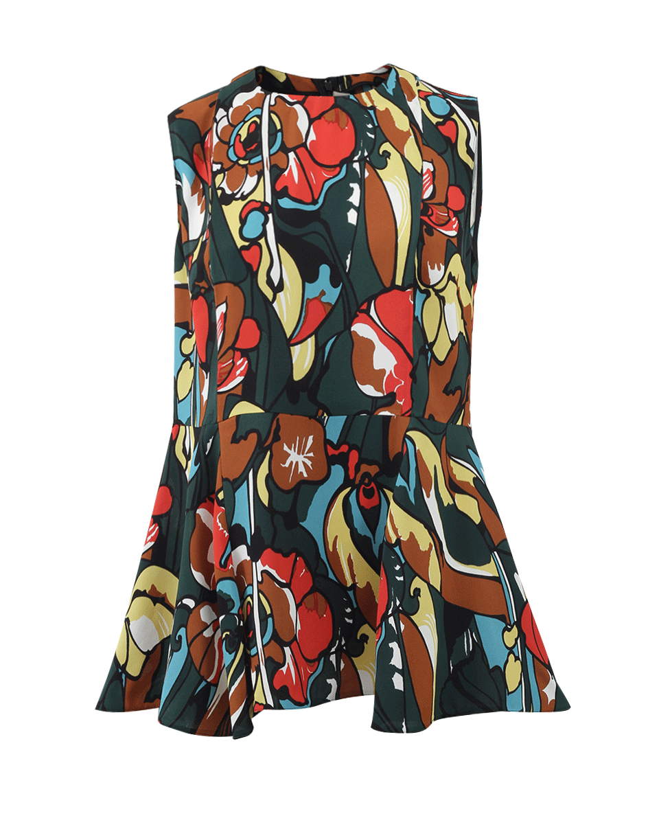 MARNI-Lectric Peplum Top-