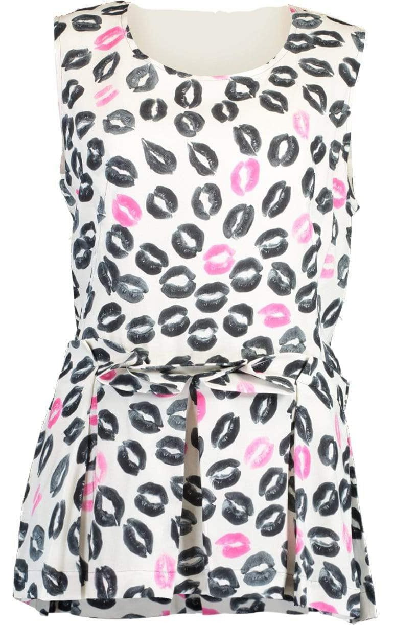 MARNI-Lip Print Tank Top-