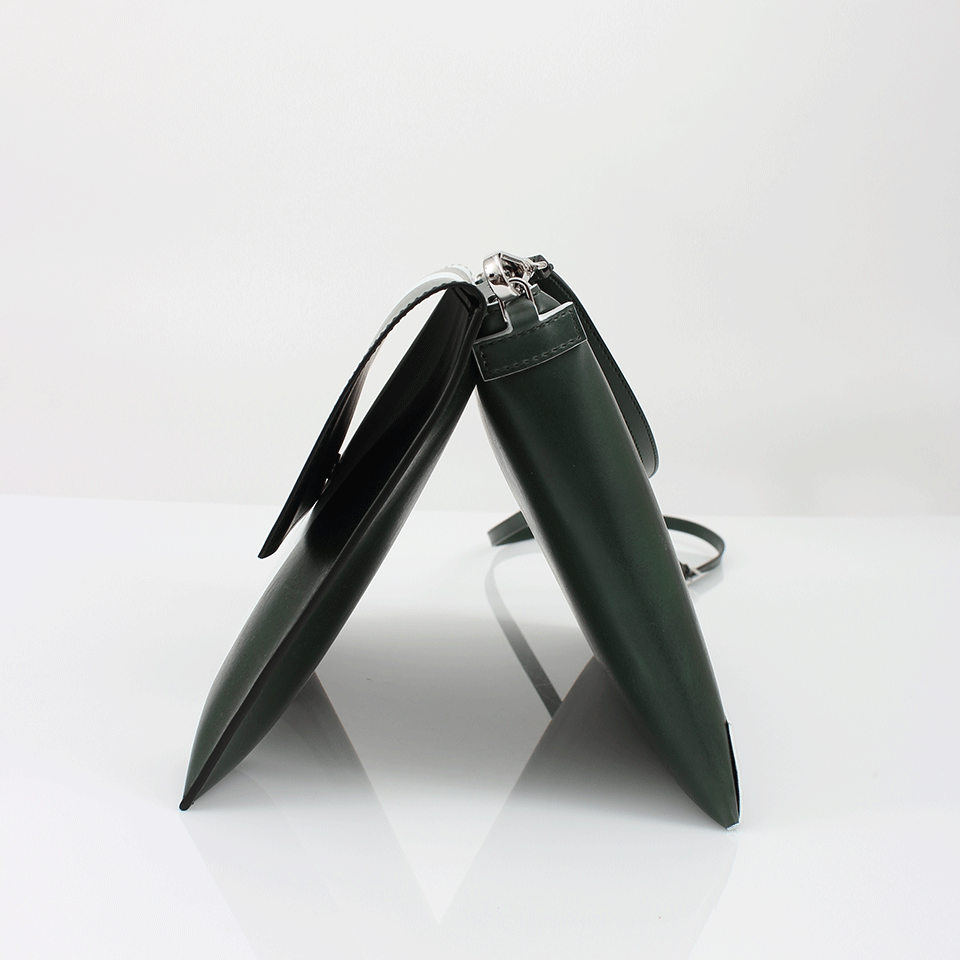 MARNI-Bandoleer Shoulder Bag-GREEN