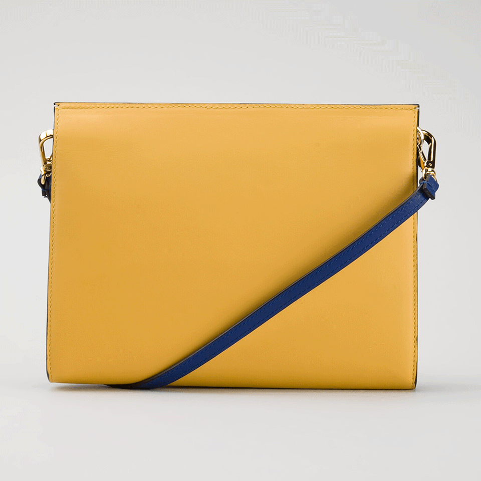 MARNI-Colorblock Pouchette Crossbody-LIMESTN