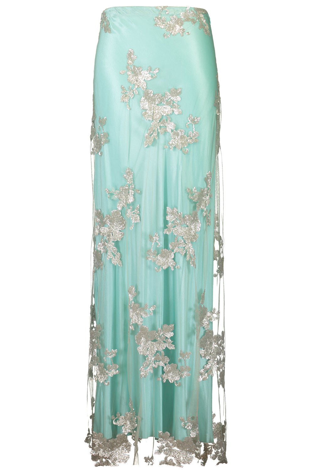 MARQUES ALMEIDA-Embellished Long Skirt-
