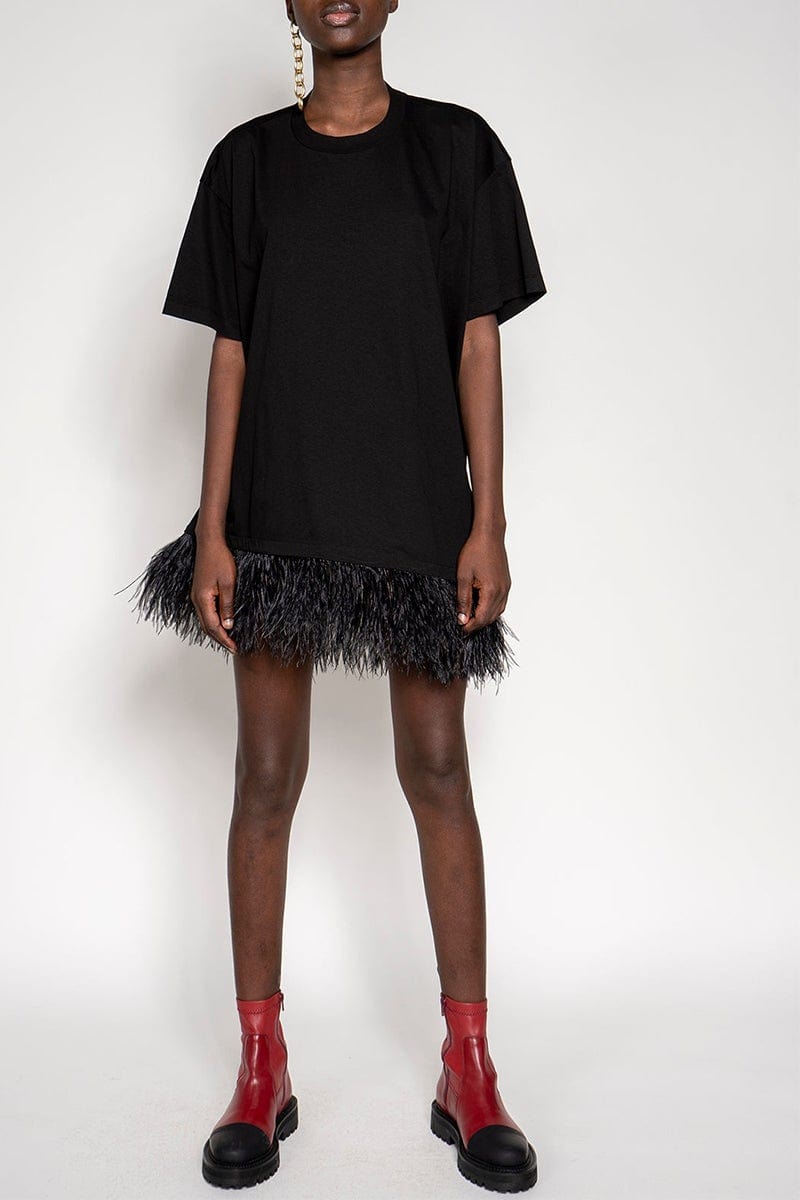 MARQUES ALMEIDA-Feather T Shirt-
