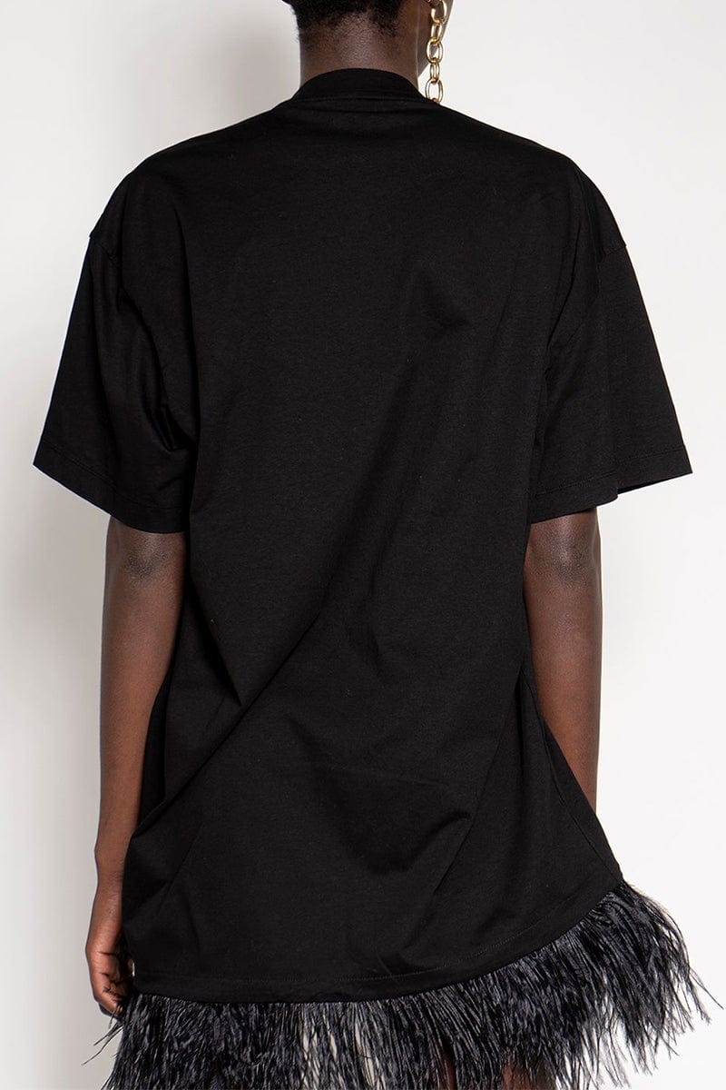 MARQUES ALMEIDA-Feather T Shirt-