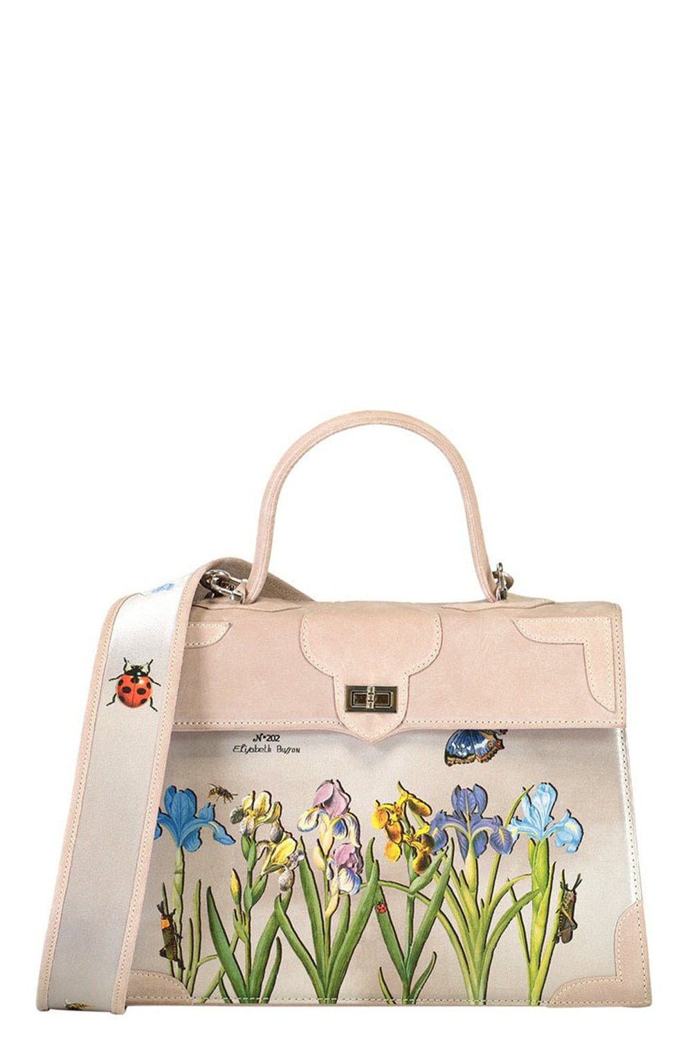 MARQUISE PARIS-Les Iris Top Handle Bag-CHMPGNRS