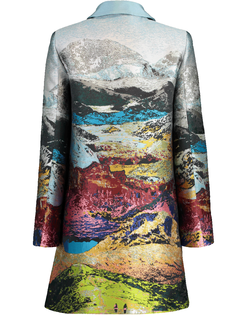 MARY KATRANTZOU-Stephania Landscape Coat-