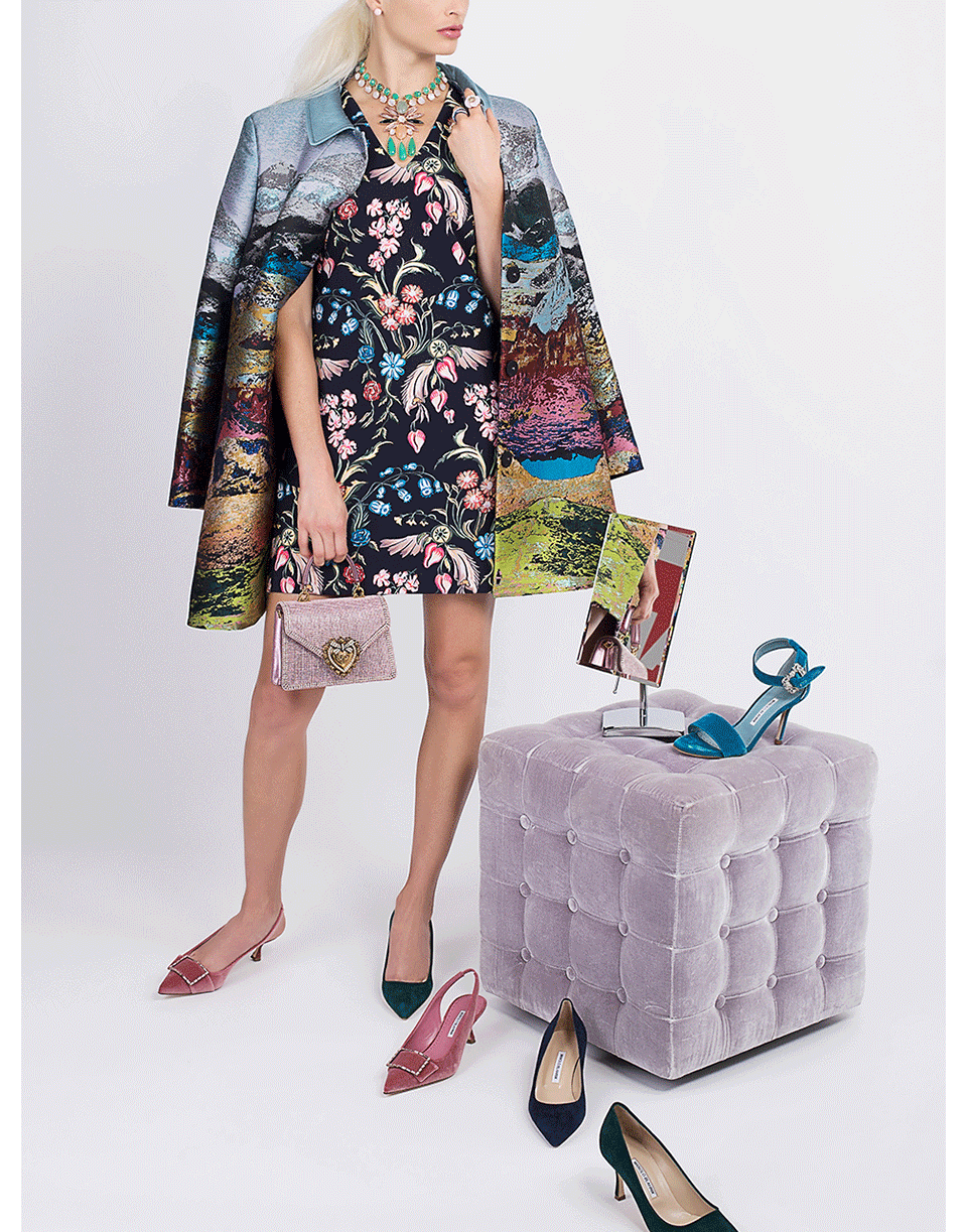 MARY KATRANTZOU-Stephania Landscape Coat-