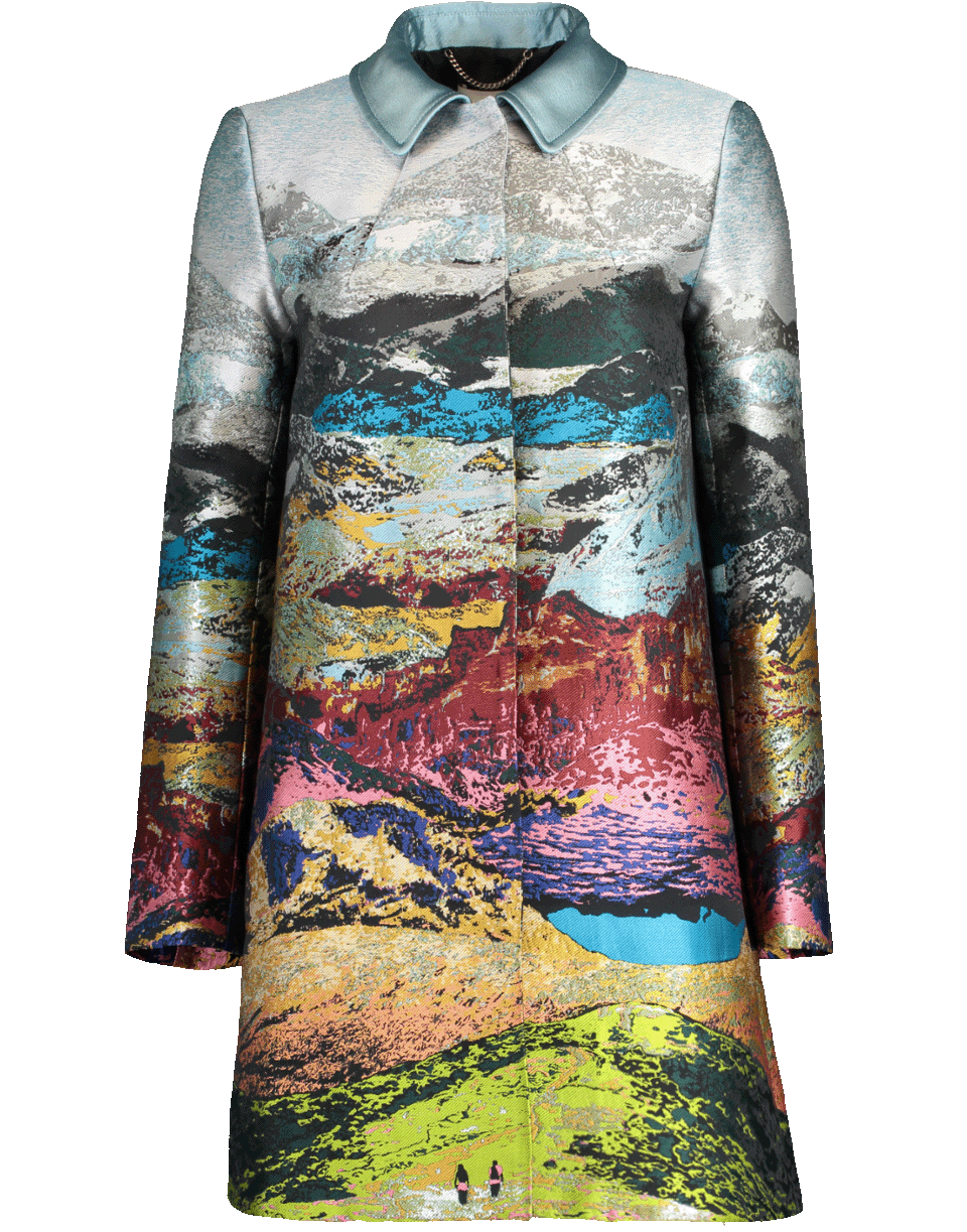MARY KATRANTZOU-Stephania Landscape Coat-