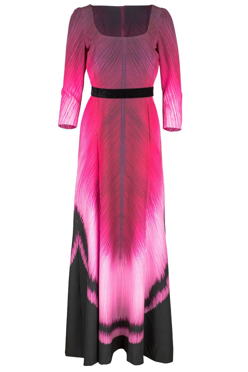 allegra maxi dress Allegra Dress Plumarie Fuchsia Feather 8