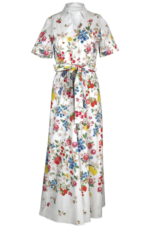 Como Maxi Dress - Fruitavola-FLORAL-2-CLOTHINGDRESSCASUAL-MARY KATRANTZOU