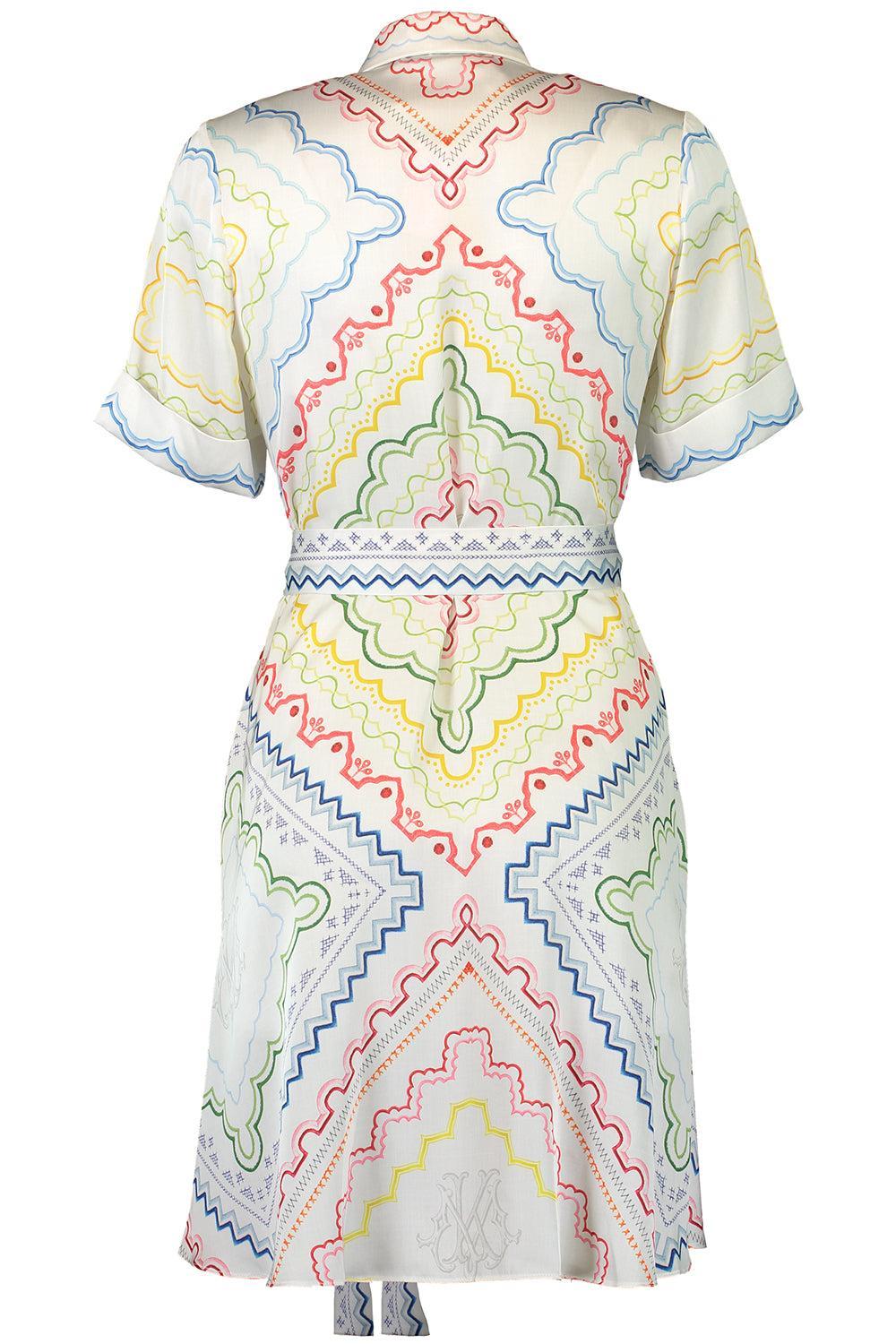 Chima Mini Dress - Blanchetto-GEOMETRC-2-CLOTHINGDRESSCASUAL-MARY KATRANTZOU