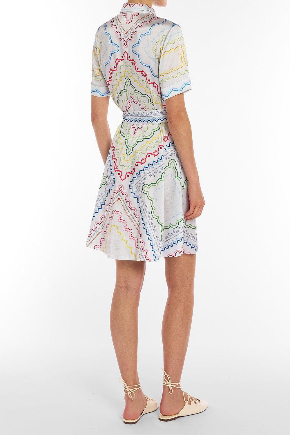 Chima Mini Stretch Dress-GEOMETRC-2-CLOTHINGDRESSCASUAL-MARY KATRANTZOU