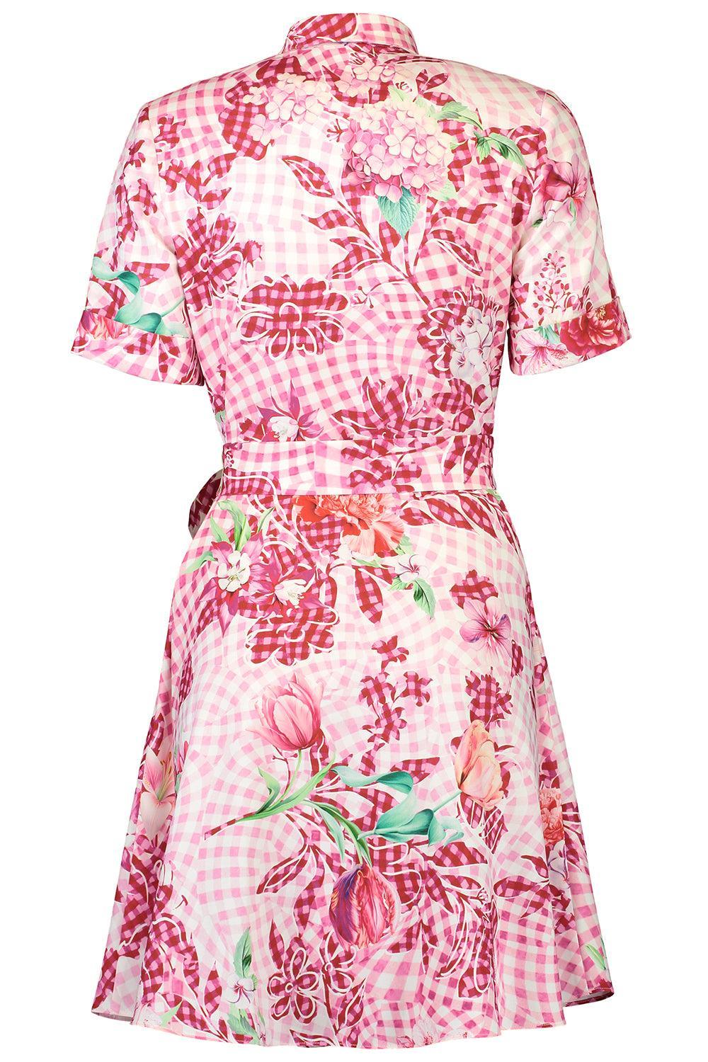 Chima Mini Dress-PINK-2-CLOTHINGDRESSCASUAL-MARY KATRANTZOU