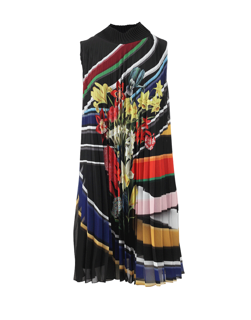 MARY KATRANTZOU-Bouquet Heidi Dress-STRIPE
