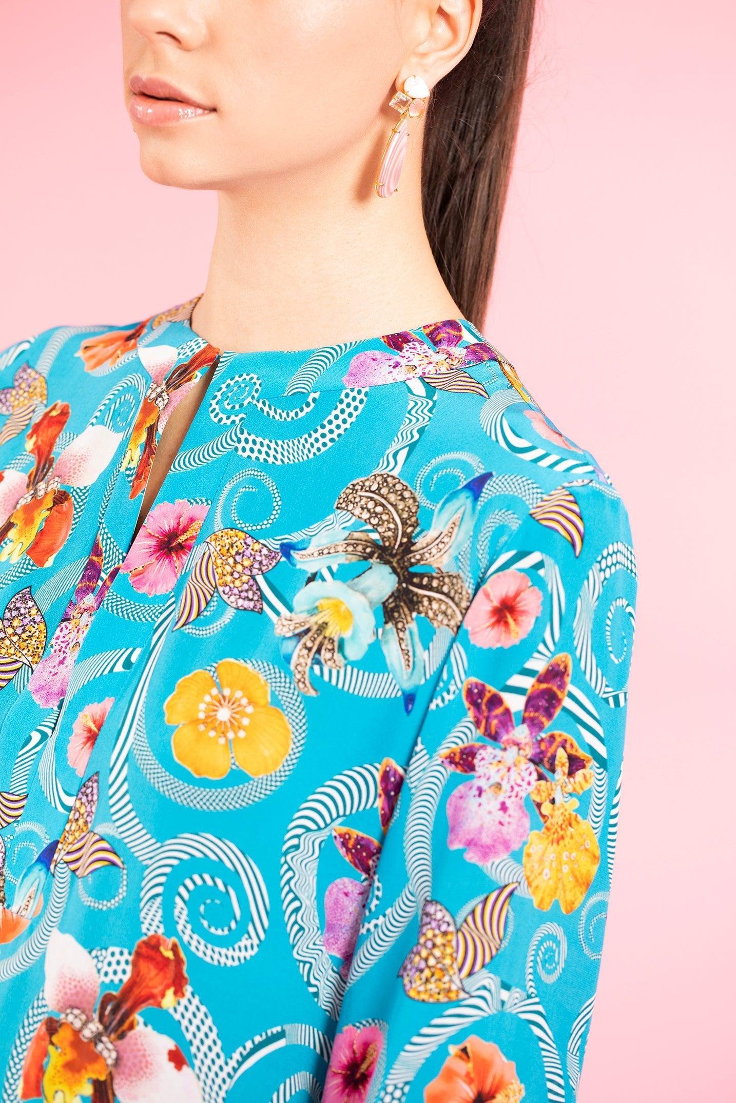 MARY KATRANTZOU-Collins Kaftan-