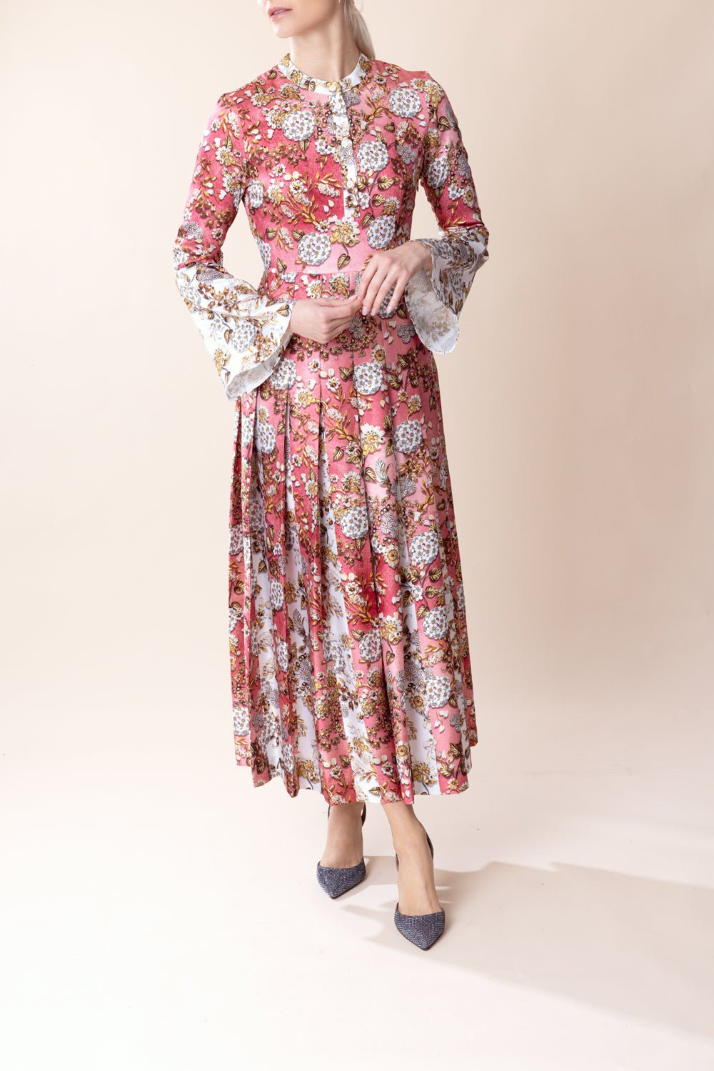 MARY KATRANTZOU-Desmine Dress - Petal-