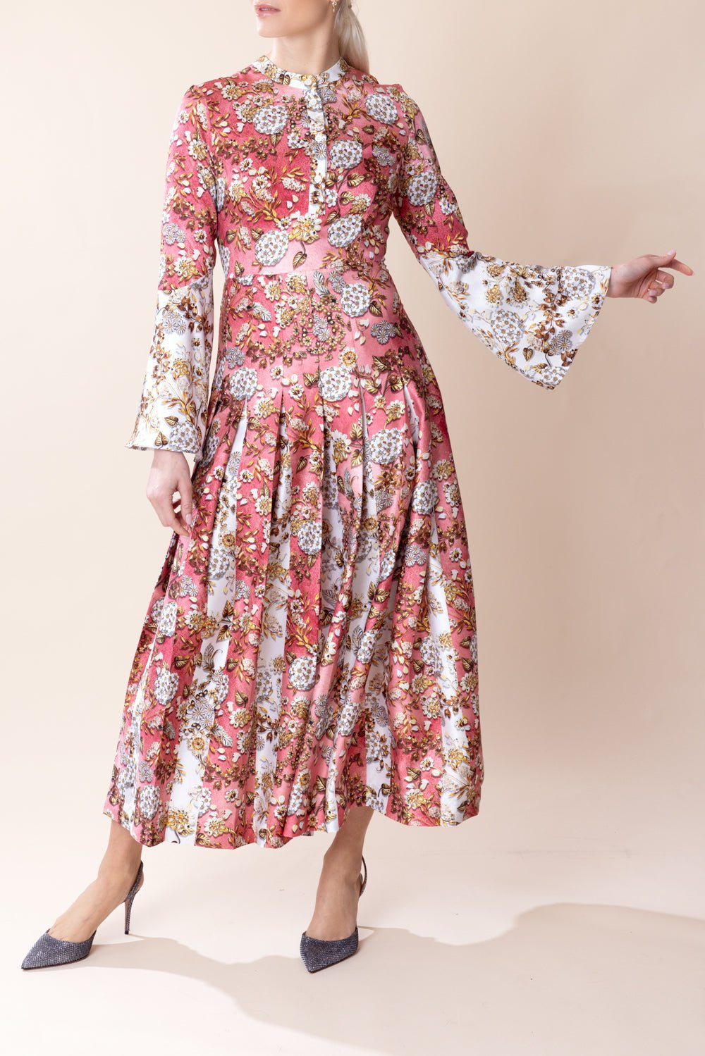 Desmine Dress - Petal CLOTHINGDRESSCOCKTAIL MARY KATRANTZOU   