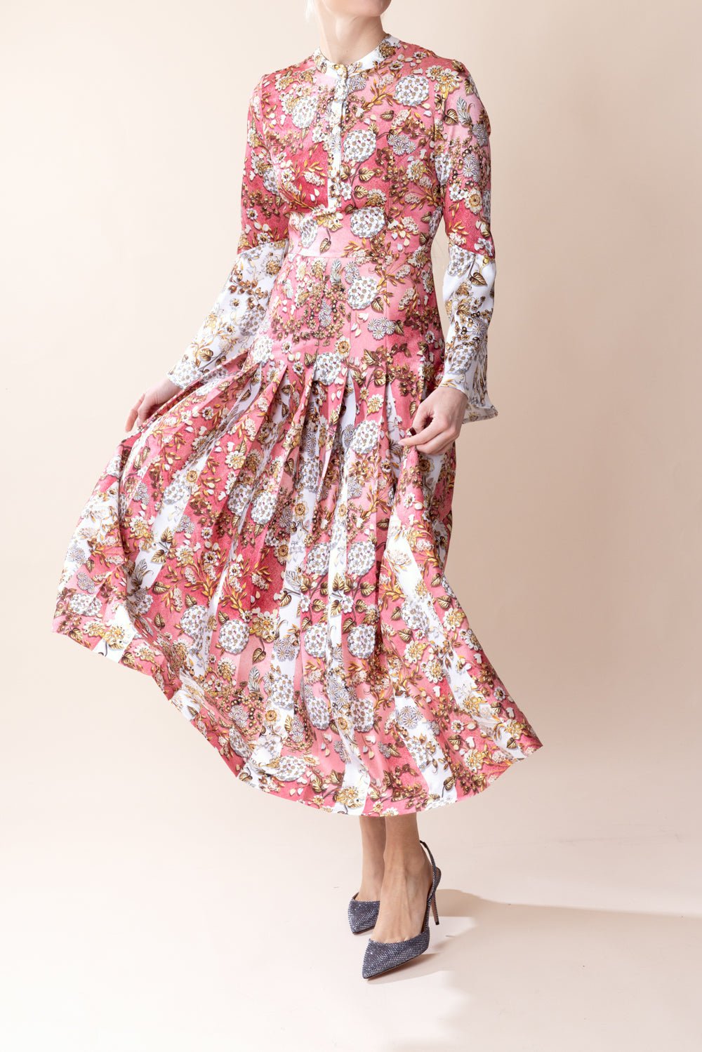 Desmine Dress - Petal CLOTHINGDRESSCOCKTAIL MARY KATRANTZOU   