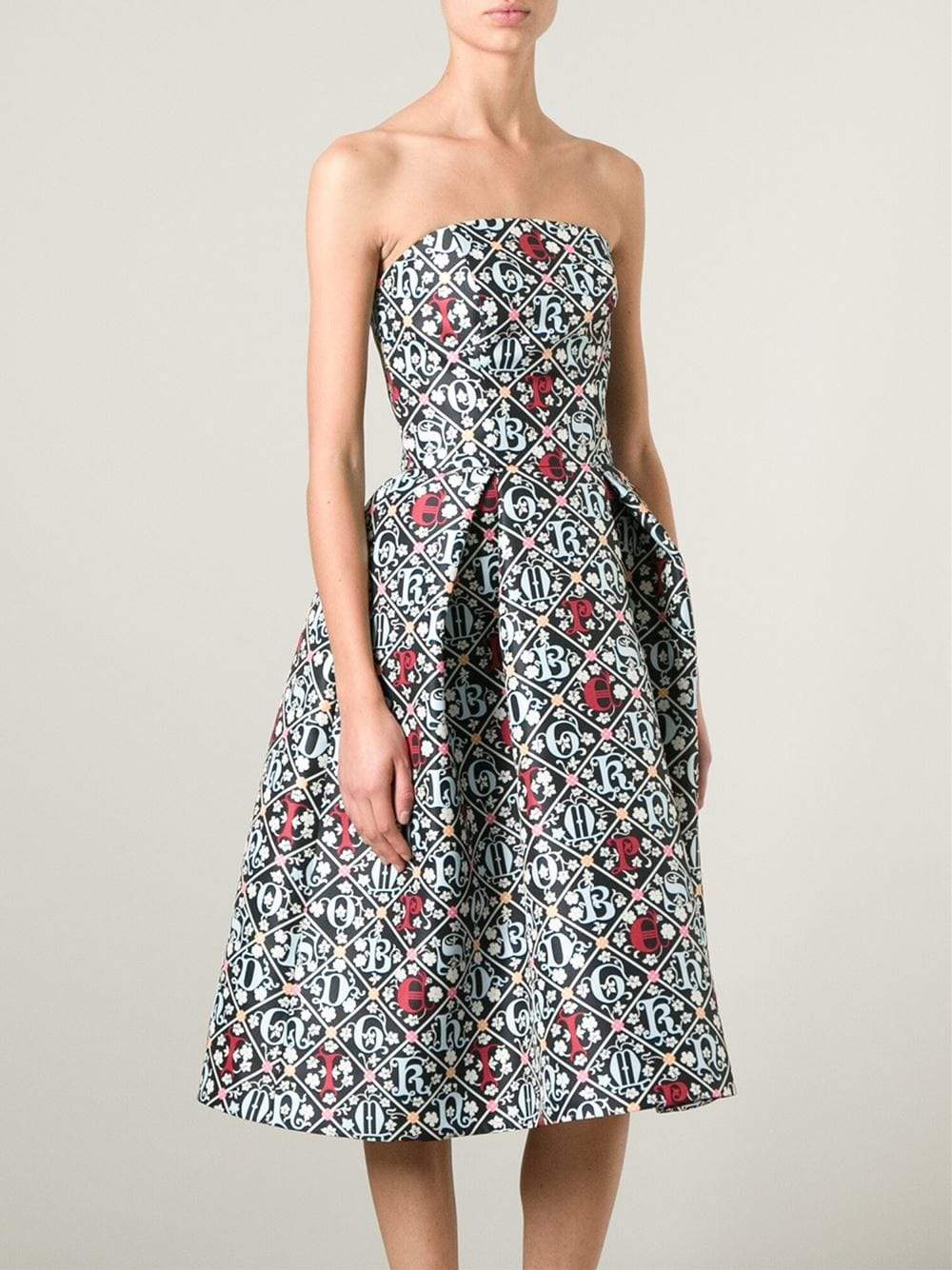 MARY KATRANTZOU-Nevis Dress-GRIDLACE