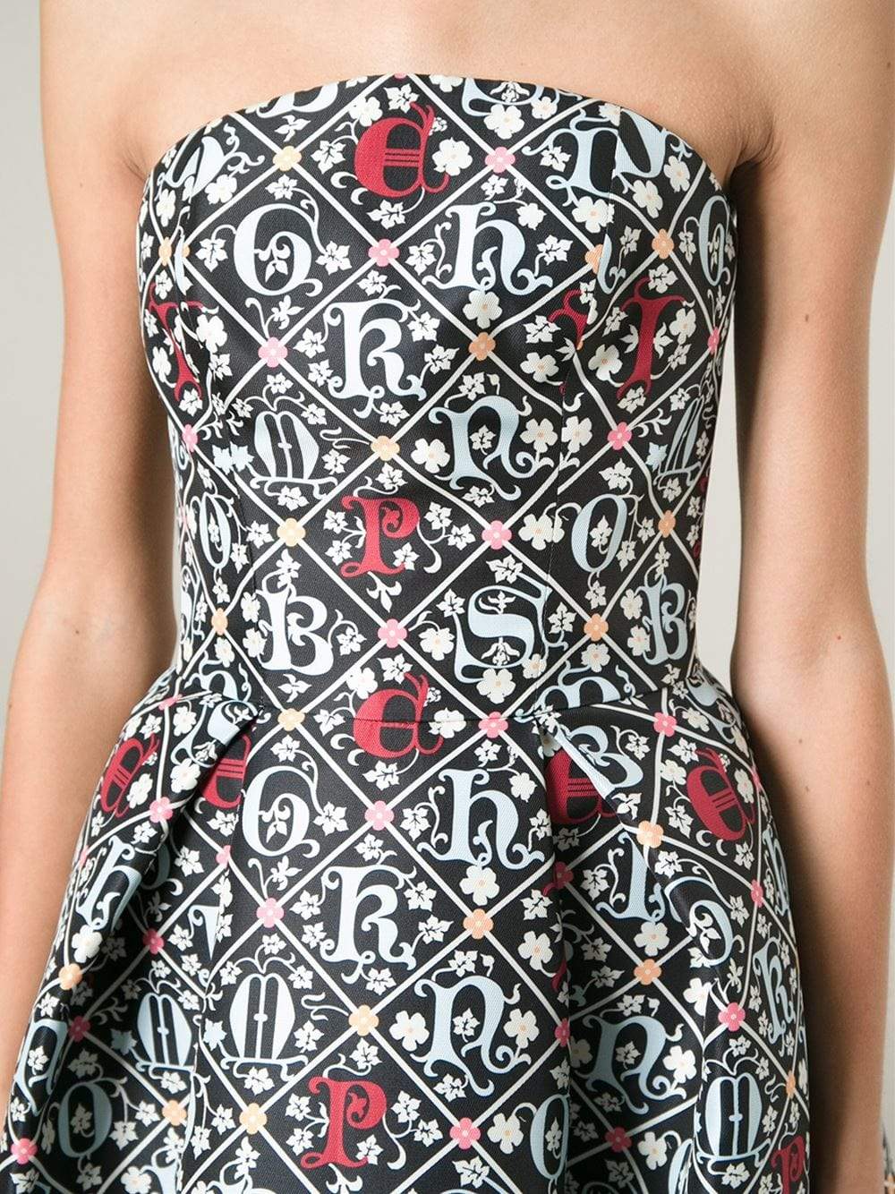 MARY KATRANTZOU-Nevis Dress-GRIDLACE