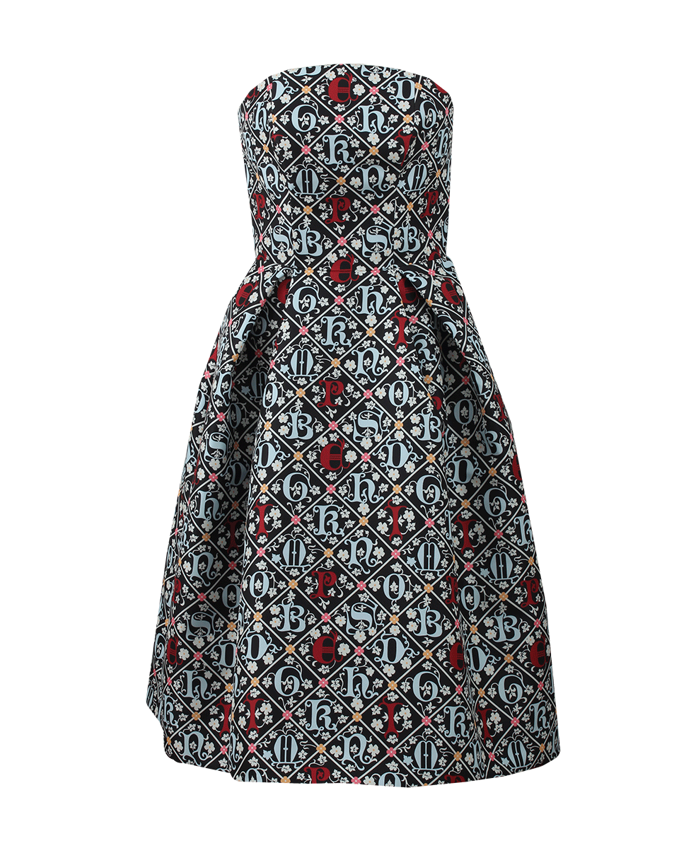 MARY KATRANTZOU-Nevis Dress-GRIDLACE