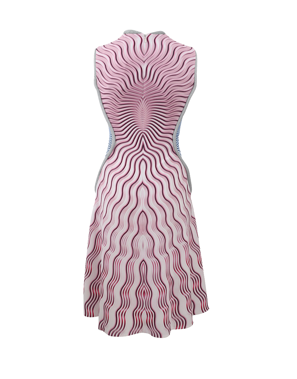 MARY KATRANTZOU-Balas Wave Print Dress-