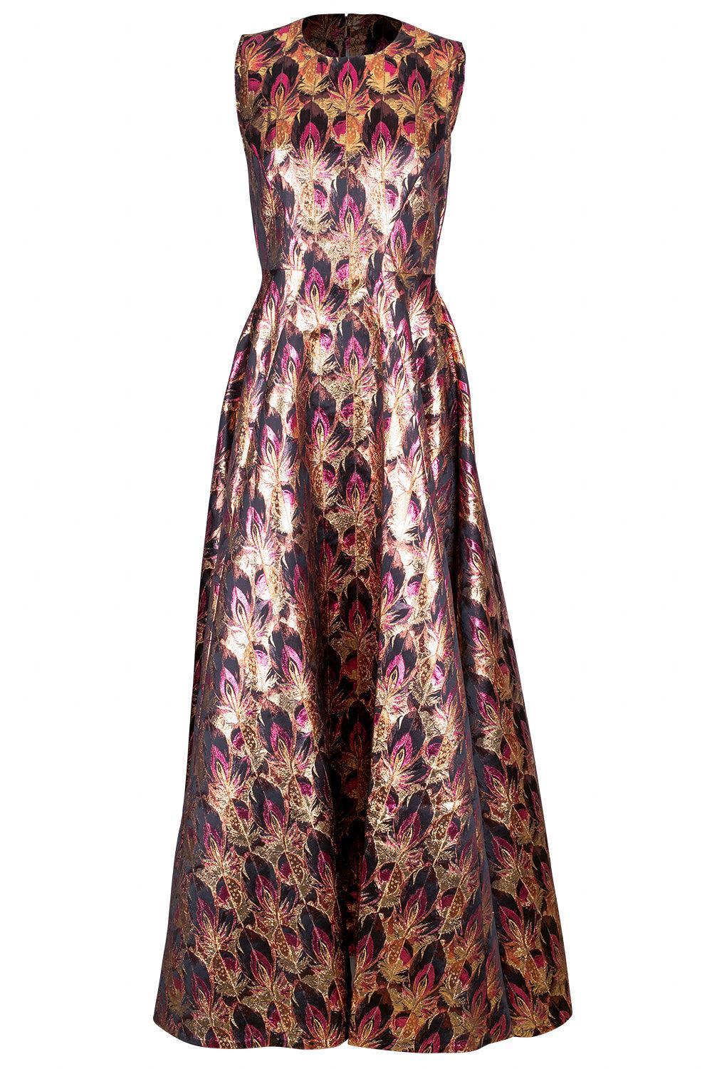 Vestis Gown-FUCSHIA-6-CLOTHINGDRESSGOWN-MARY KATRANTZOU