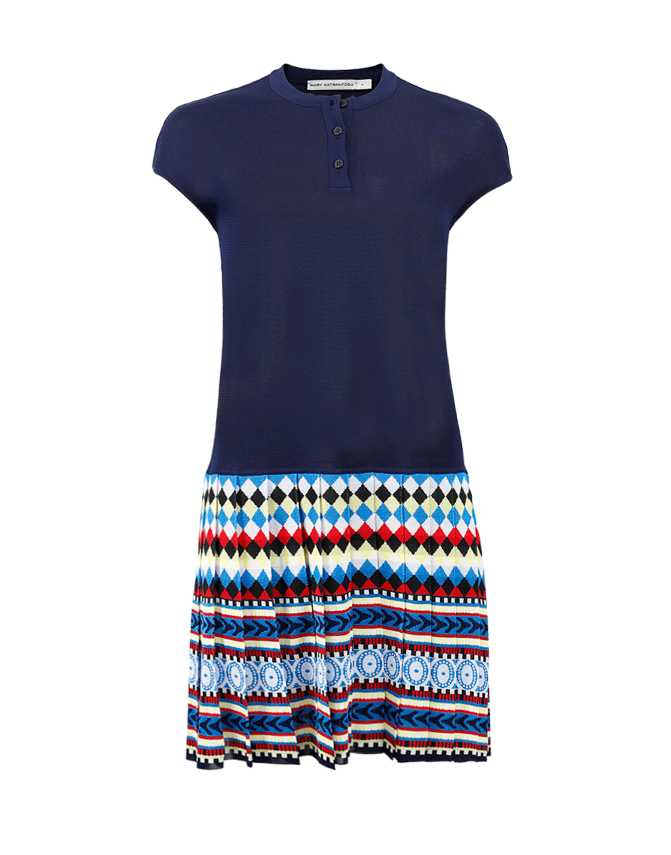 MARY KATRANTZOU-Thalia Pleated Dress-