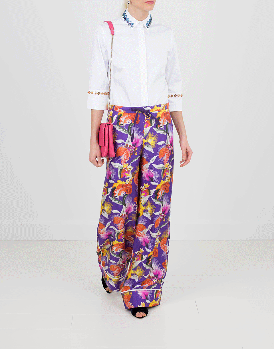 MARY KATRANTZOU-Macaw Trouser-