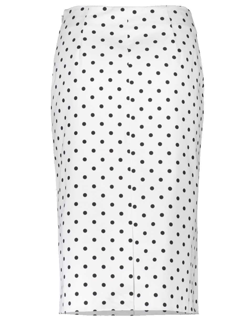 MARY KATRANTZOU-Sigma Polka Dot Pencil Skirt-