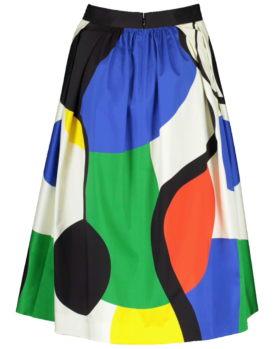 MARY KATRANTZOU-Print Bowels Skirt-ART