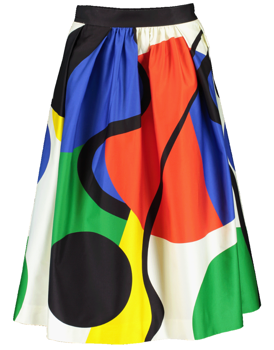 MARY KATRANTZOU-Print Bowels Skirt-ART