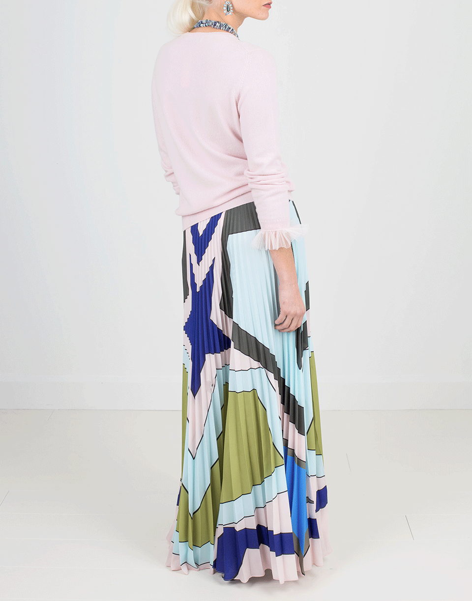 MARY KATRANTZOU-Pelar Star Print Skirt-