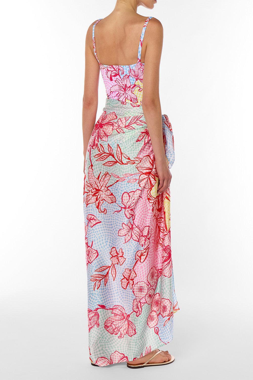 Elba Sarong-FLORAL-O/S-CLOTHINGSWIM-MARY KATRANTZOU