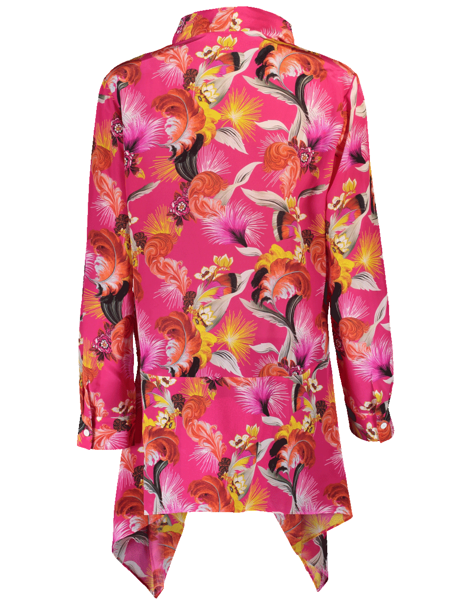 MARY KATRANTZOU-Hearts Fuschia Top-