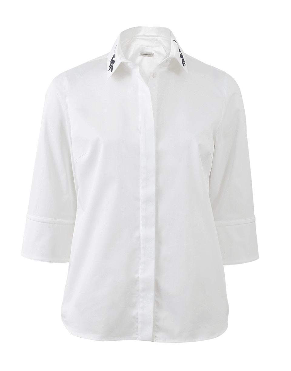 MARY KATRANTZOU-Rita Poplin Top-