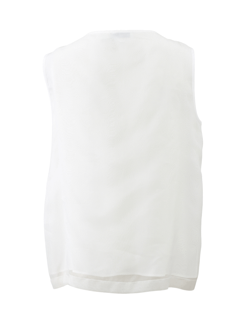 MARY KATRANTZOU-Sepack Embroidery Top-