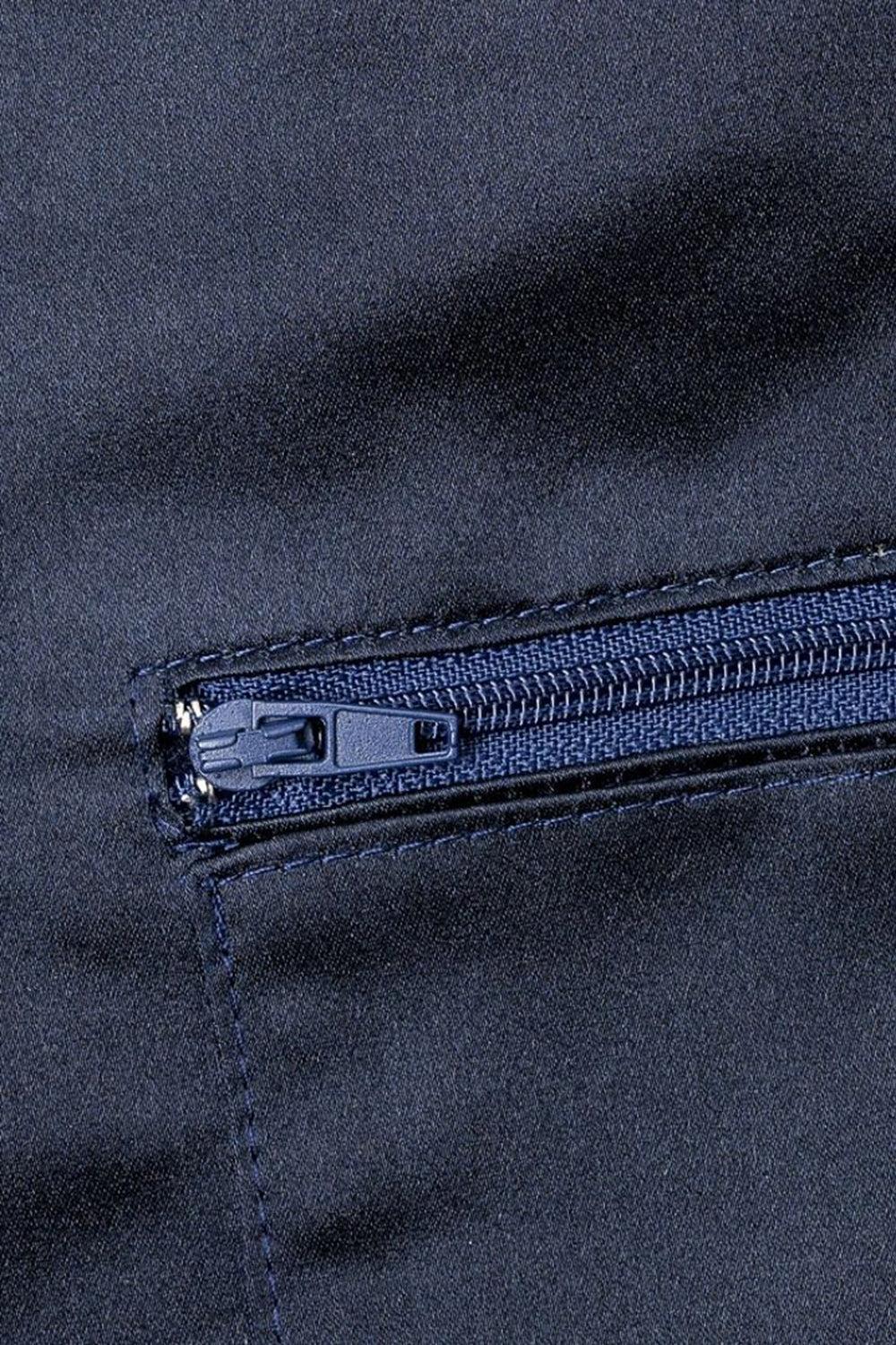 Nexus Satin Clutch - Navy-NAVY-HANDBAGCLUTCHES-MARY SMALLWOOD