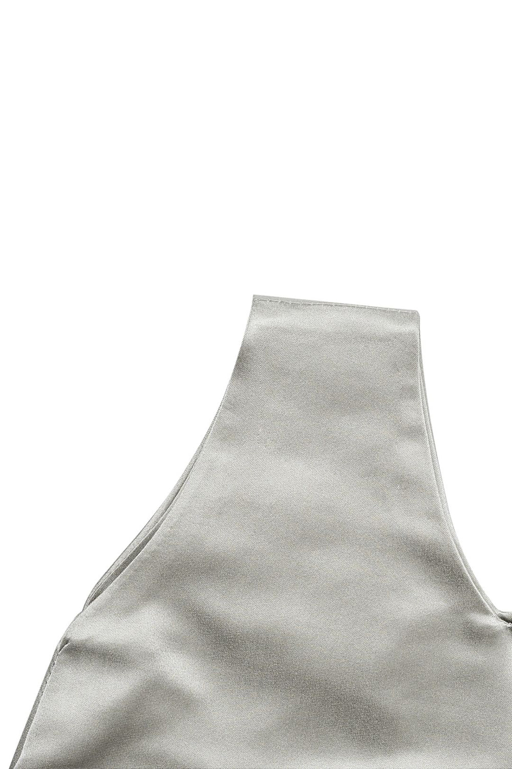 Nexus Satin Clutch - Silver-SILVER-HANDBAGCLUTCHES-MARY SMALLWOOD