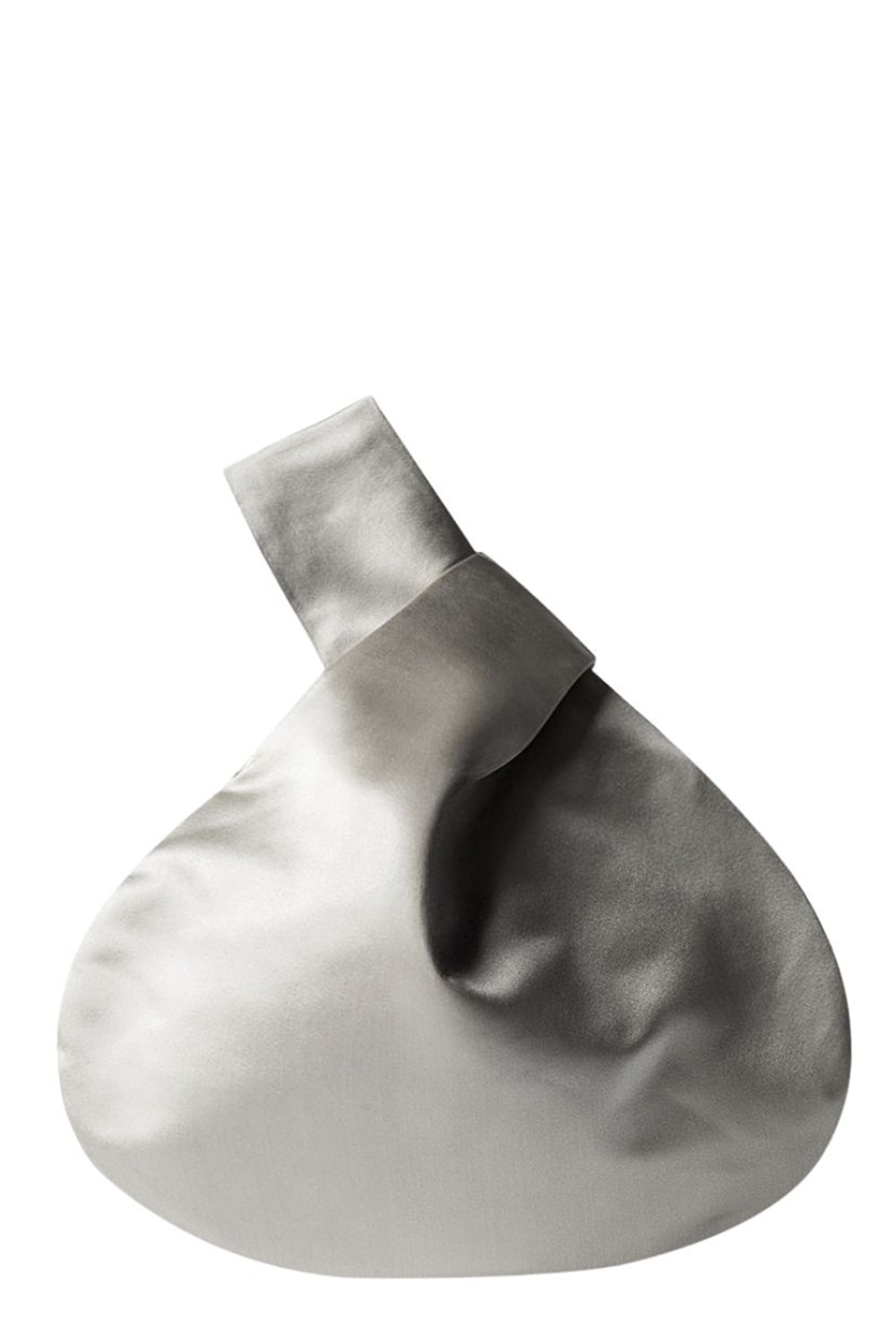 Nexus Satin Clutch - Silver-SILVER-HANDBAGCLUTCHES-MARY SMALLWOOD