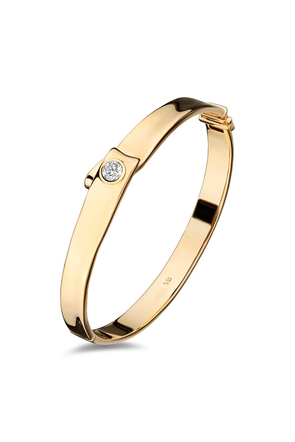 MASON & BOOKS-Folded Chiffon Cuff Bracelet-YELLOW GOLD