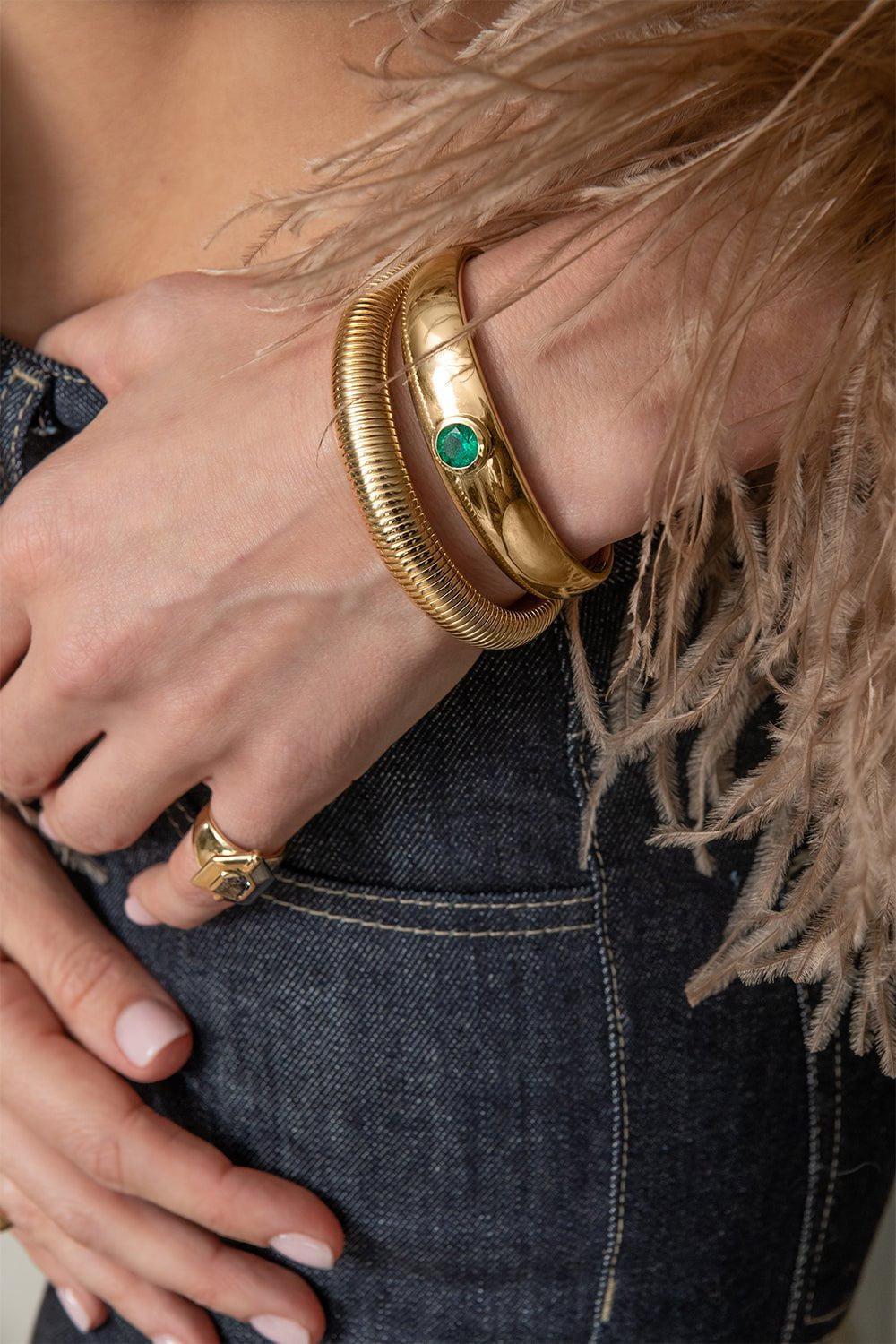 MASON & BOOKS-Murray Cuff-YELLOW GOLD